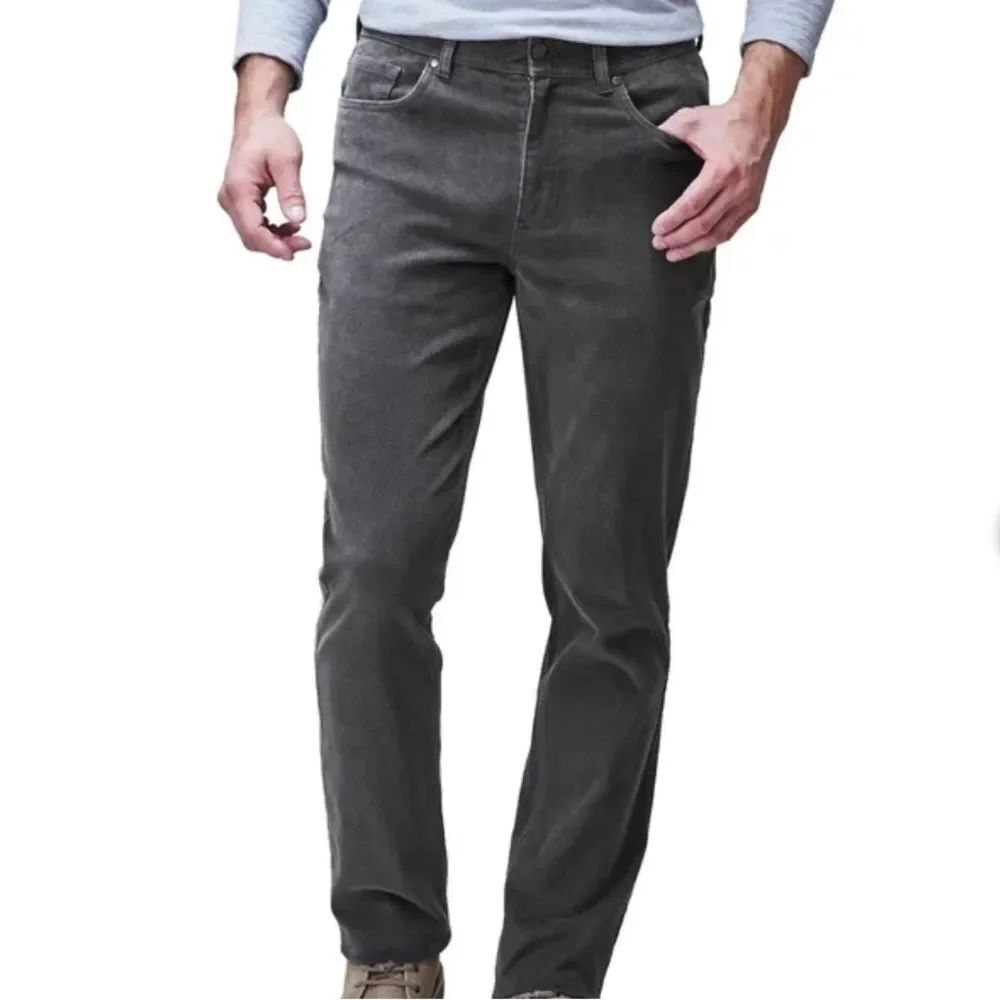 Copper & Oak Men's Corduroy Pant Gray
